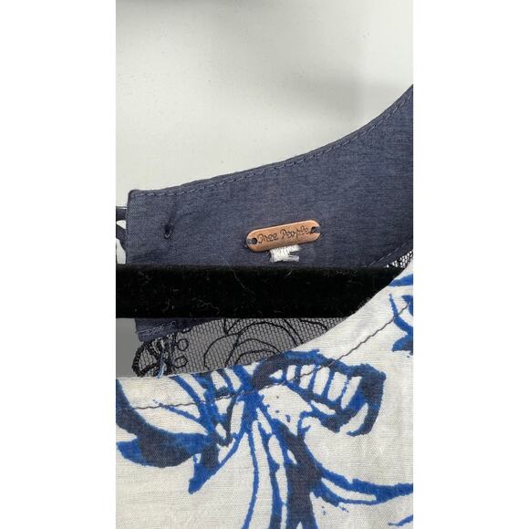 Free People Russian Plate High Low Dress Coastal Beachy - Picture 7 of 13